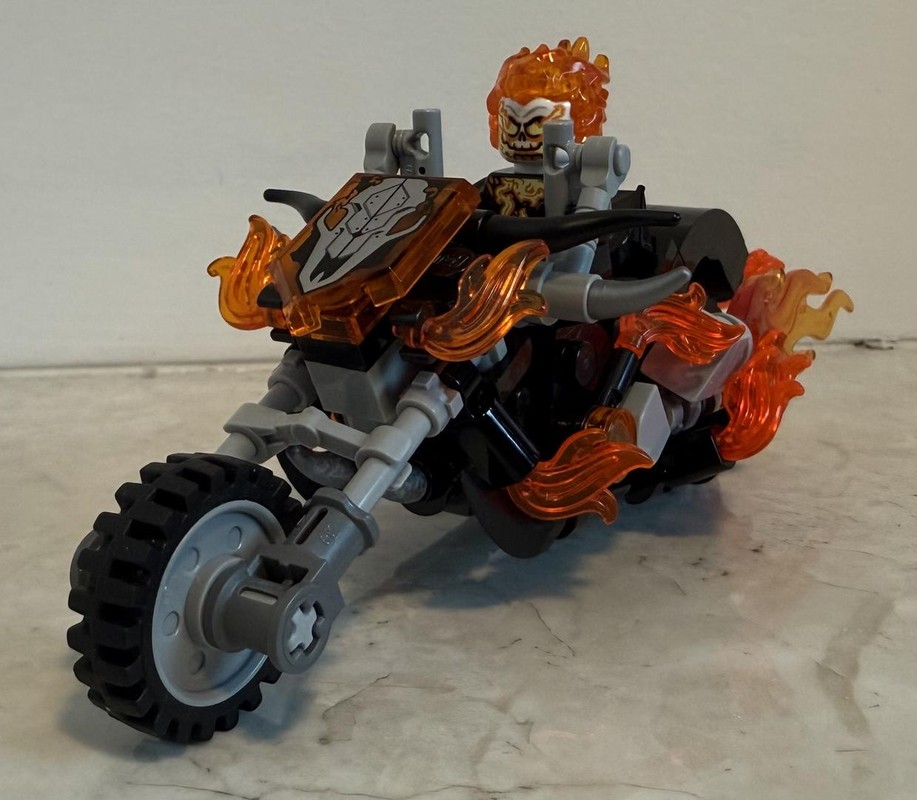 LEGO MOC-264370 Ghost Rider Hell Cycle by Dooby007 | Rebrickable ...