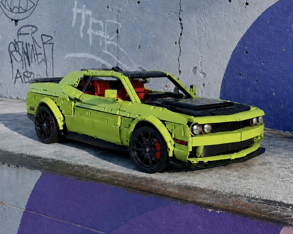 メルカーリページ LEGO MOC-264407 Dodge challenger by Loxlego | Rebrickable - Build