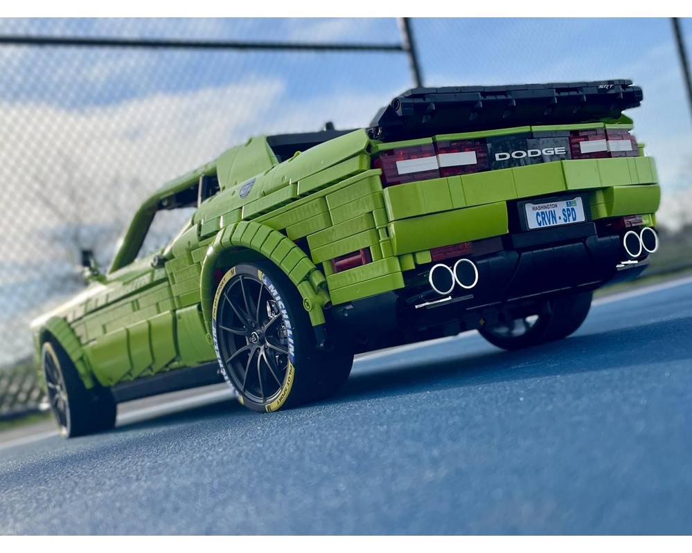 LEGO MOC-264407 Dodge challenger by Loxlego | Rebrickable - Build