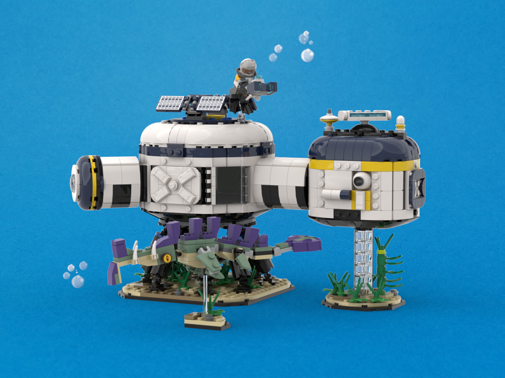 LEGO MOC-264435 First base (Subnautica) by studder_builds | Rebrickable ...