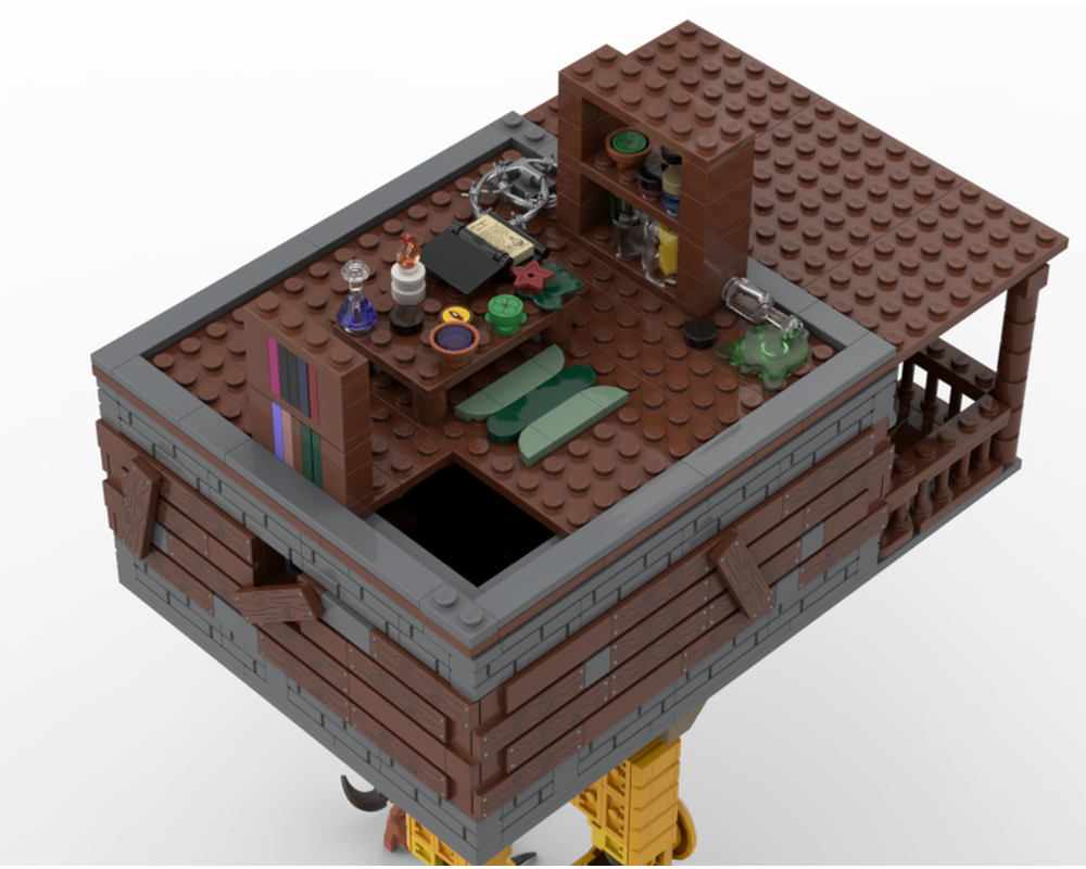 LEGO MOC-264437 Witch House by ☆Gnut_Brix☆ | Rebrickable - Build with LEGO