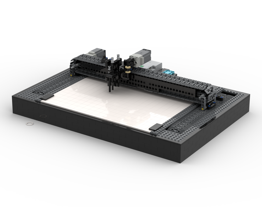 LEGO MOC-264495 Technic Plotter + App by BrickBytesStudio | Rebrickable ...