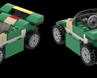 Sports car - 31056 Lego creator