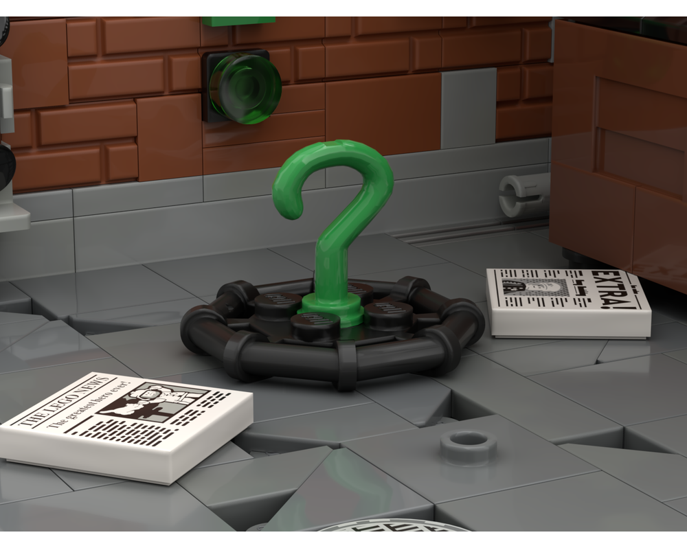 LEGO MOC-264671 Arkham City - Riddler Trophy Diorama by HudsonIndy101 ...