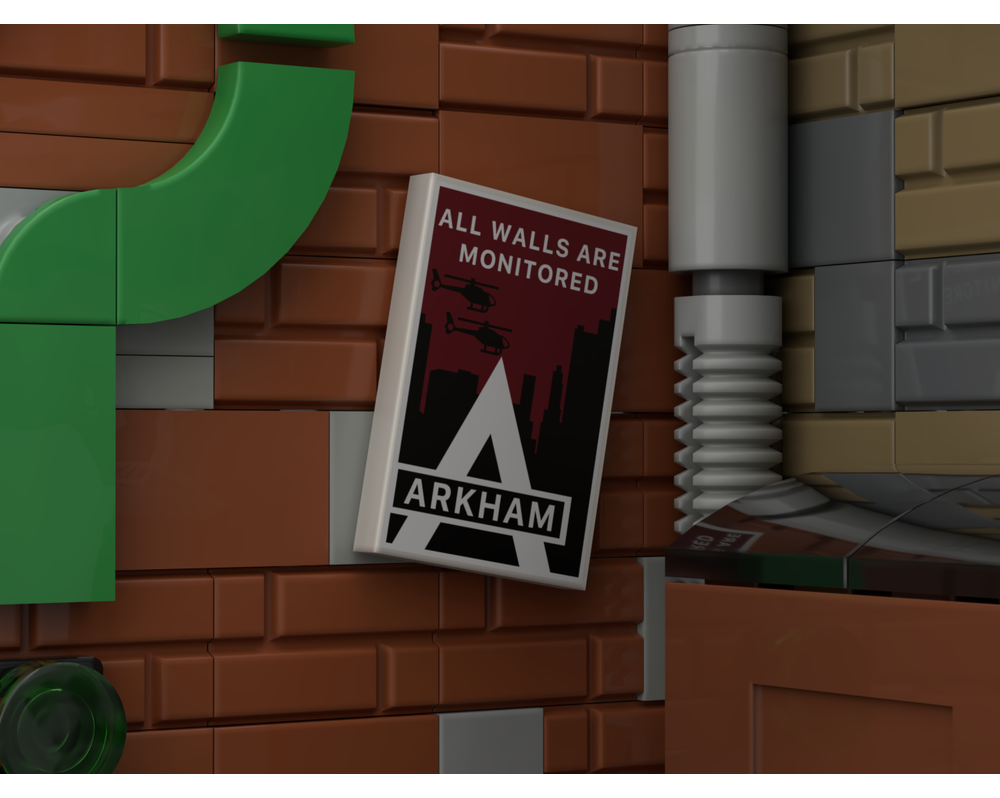 LEGO MOC-264671 Arkham City - Riddler Trophy Diorama by HudsonIndy101 ...