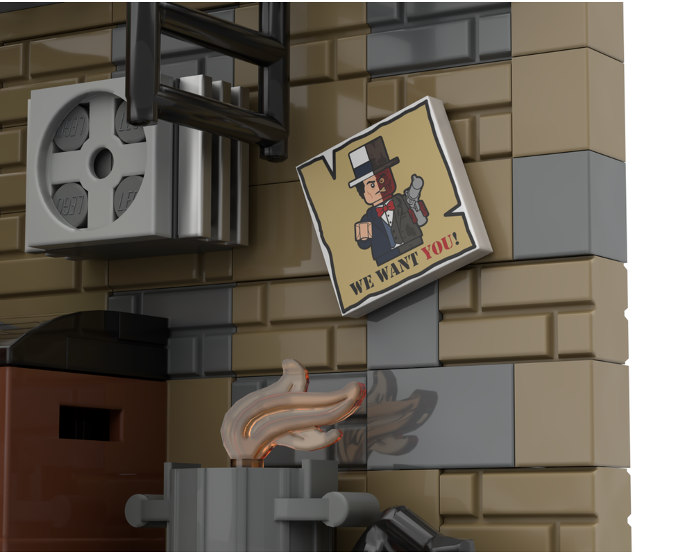 LEGO MOC-264671 Arkham City - Riddler Trophy Diorama by HudsonIndy101 ...