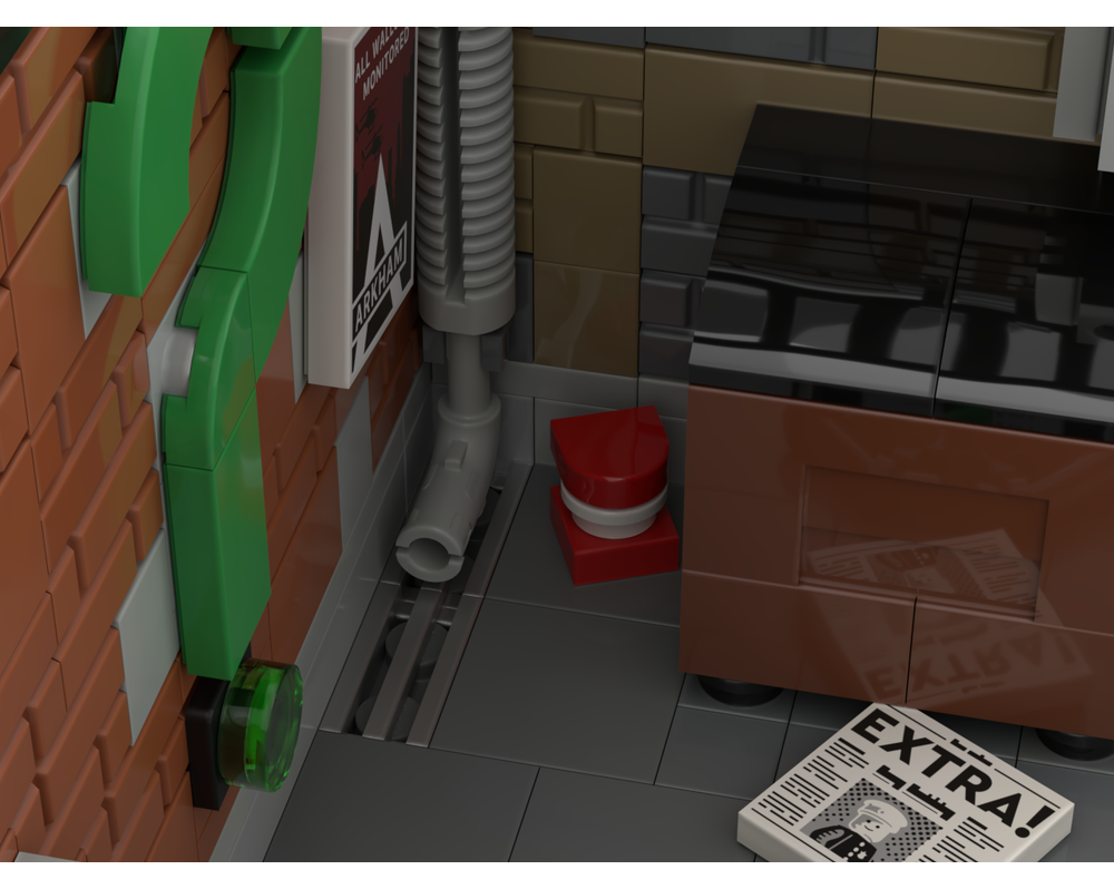 LEGO MOC-264671 Arkham City - Riddler Trophy Diorama by HudsonIndy101 ...