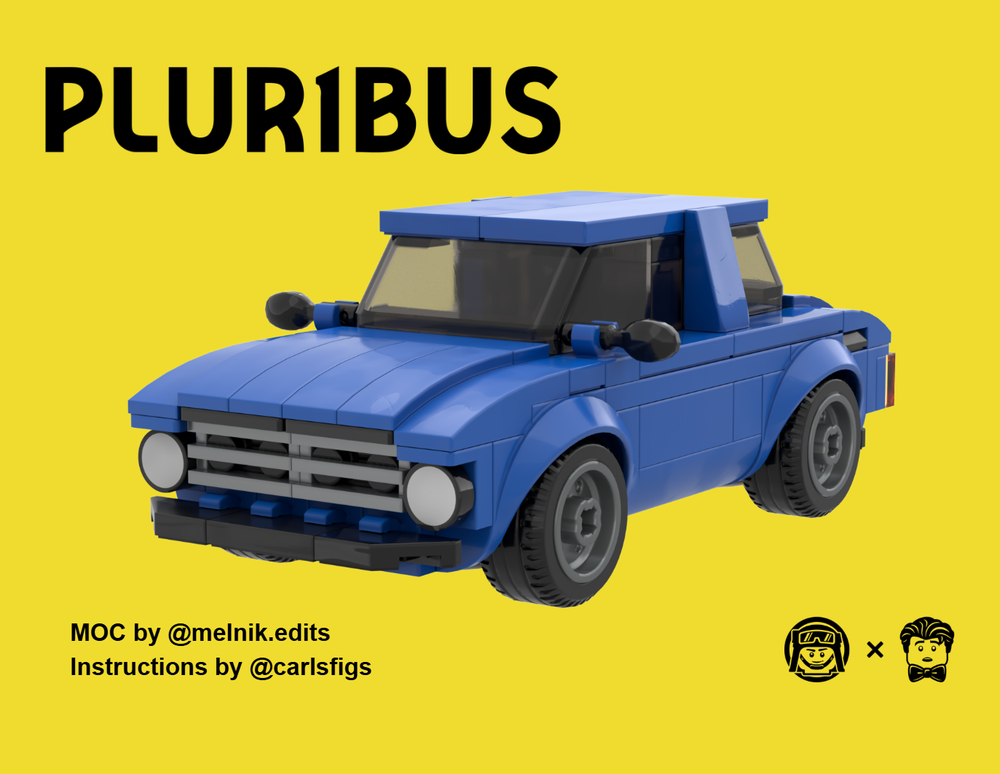 LEGO MOC-264727 Pluribus Zosia's Blue Car (Toyota Corolla) by