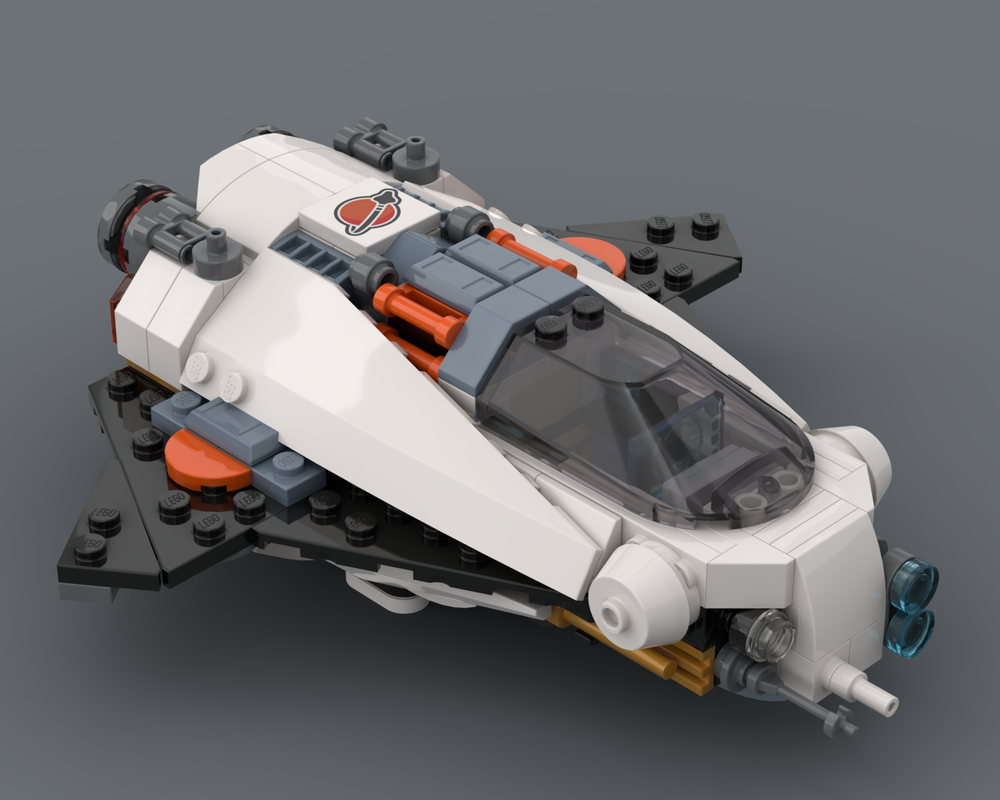 LEGO MOC-264744 Interstellar Cruiser by WyndGekko | Rebrickable