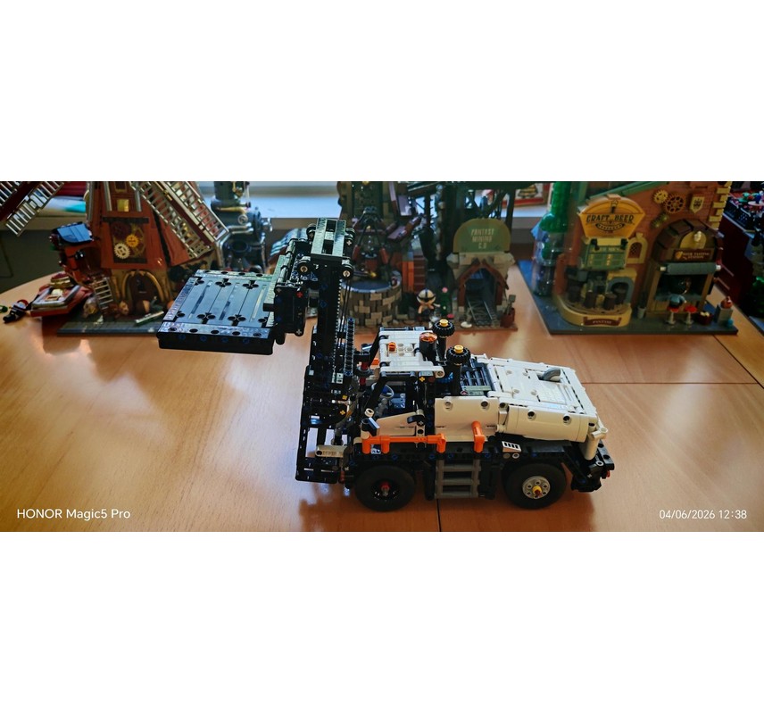 LEGO MOC-264769 Mechatech Industrial Site Forklift by Auroralampinen ...