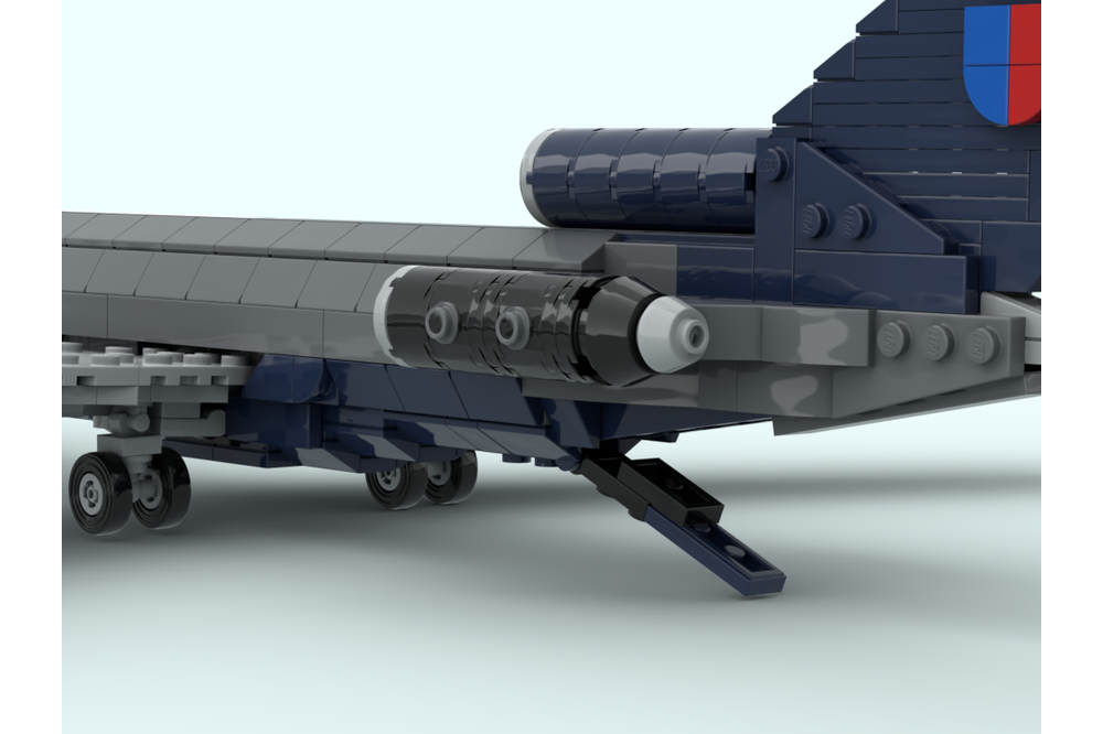LEGO MOC-264789 Boeing 727-200 - United Airlines Livery (1:100) by ...