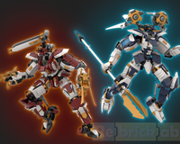 Twin Titan Mechs - Upgraded