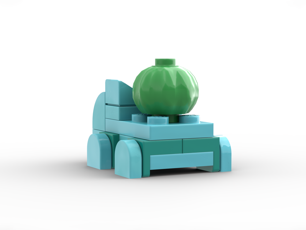 LEGO MOC-264831 Bulbasaur – Minifigure Scale by edgy_mando ...