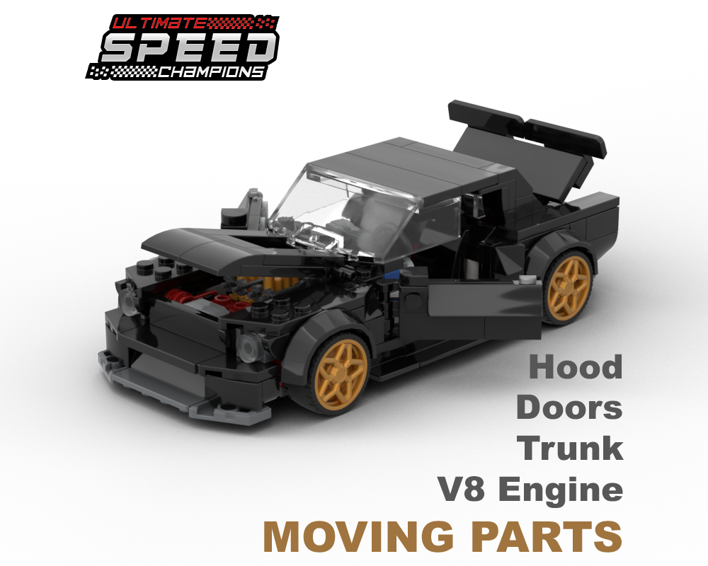 LEGO MOC-264891 ULTIMATE Ken Block's '65 Ford Mustang Hoonicorn V1