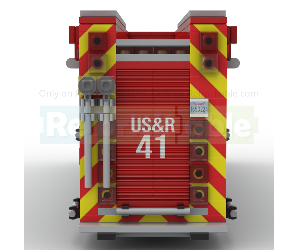 LEGO MOC-264986 2023 Pierce Arrow XT SDFR USAR 41 by Silver Ridge ...
