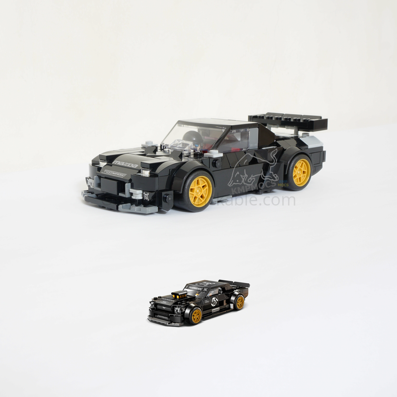 LEGO MOC-265033 77262 Mad Mike's RX-7 by KMPMOCS | Rebrickable