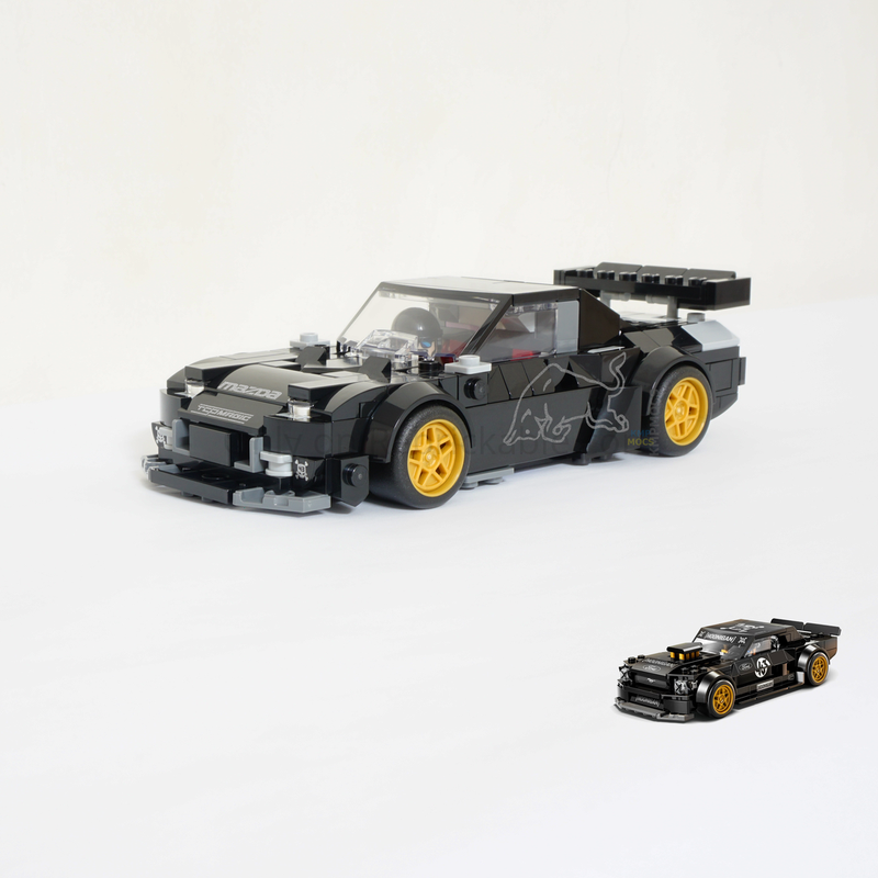 LEGO MOC-265033 77262 Mad Mike's RX-7 by KMPMOCS | Rebrickable