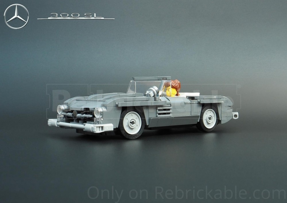LEGO MOC-265069 Mercedes 300SL Convertible - Speed Champions 8