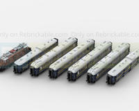 LEGO orient express MOCs with Building Instructions | Rebrickable