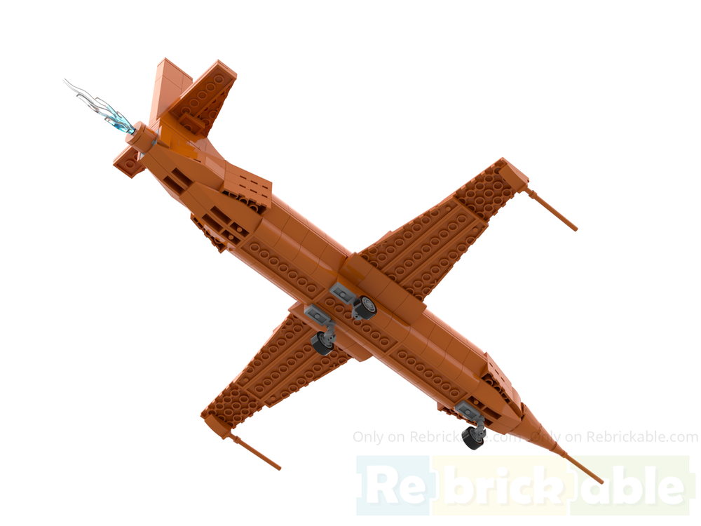 LEGO MOC-265103 Bell X-1 by FredOnions | Rebrickable - Build with LEGO