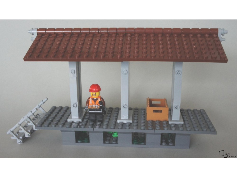 LEGO MOC-265110 Train loading dock by Leidermark | Rebrickable - Build ...