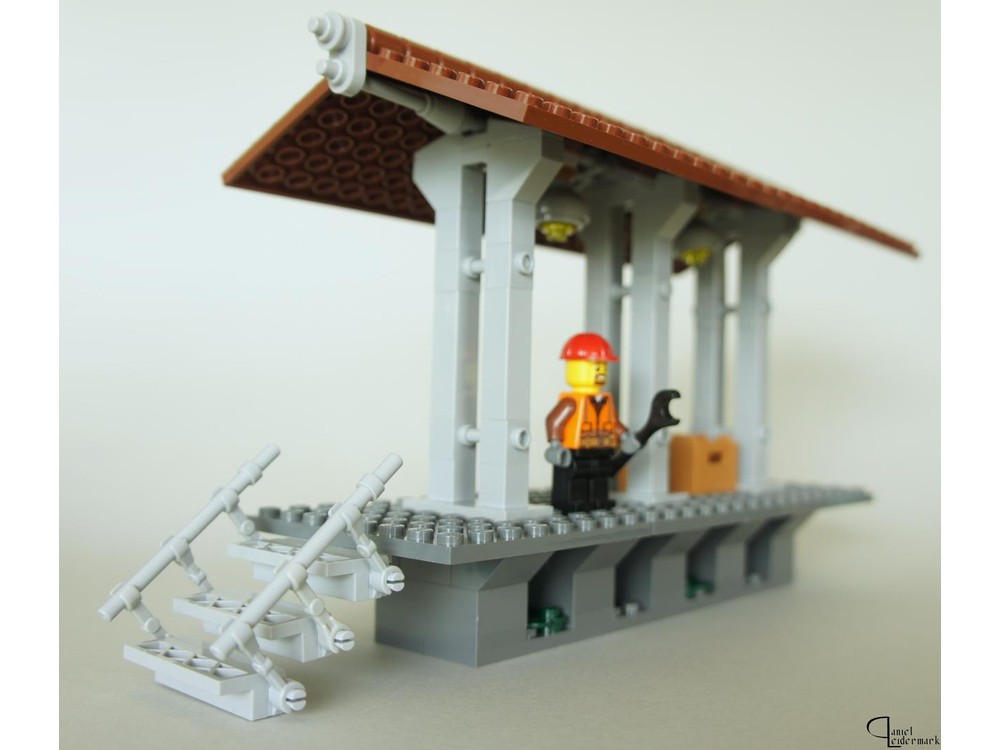 LEGO MOC-265110 Train loading dock by Leidermark | Rebrickable - Build ...