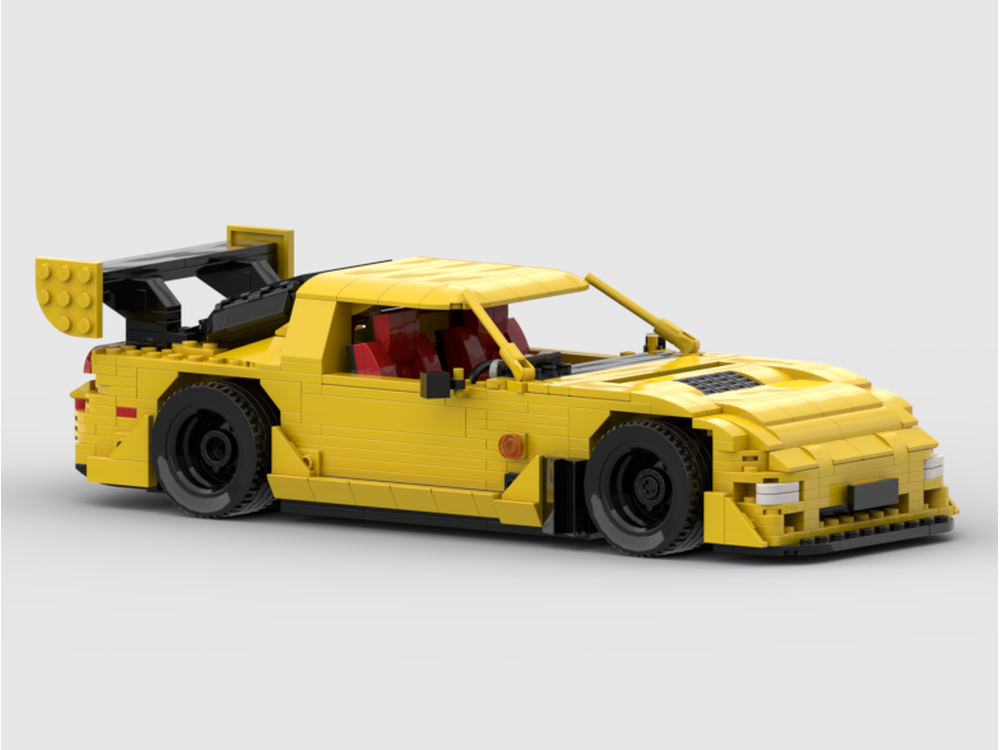 LEGO MOC-265116 Mazda RX7 by legocarbuilder1010 | Rebrickable - Build ...