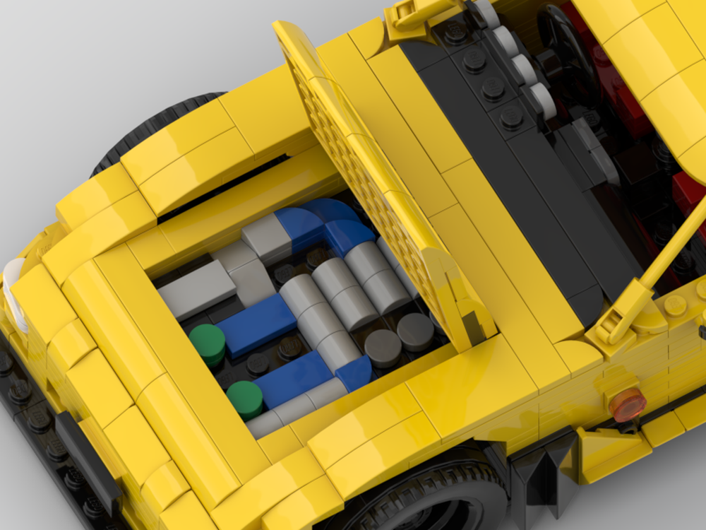 LEGO MOC-265116 Mazda RX7 by legocarbuilder1010 | Rebrickable - Build ...