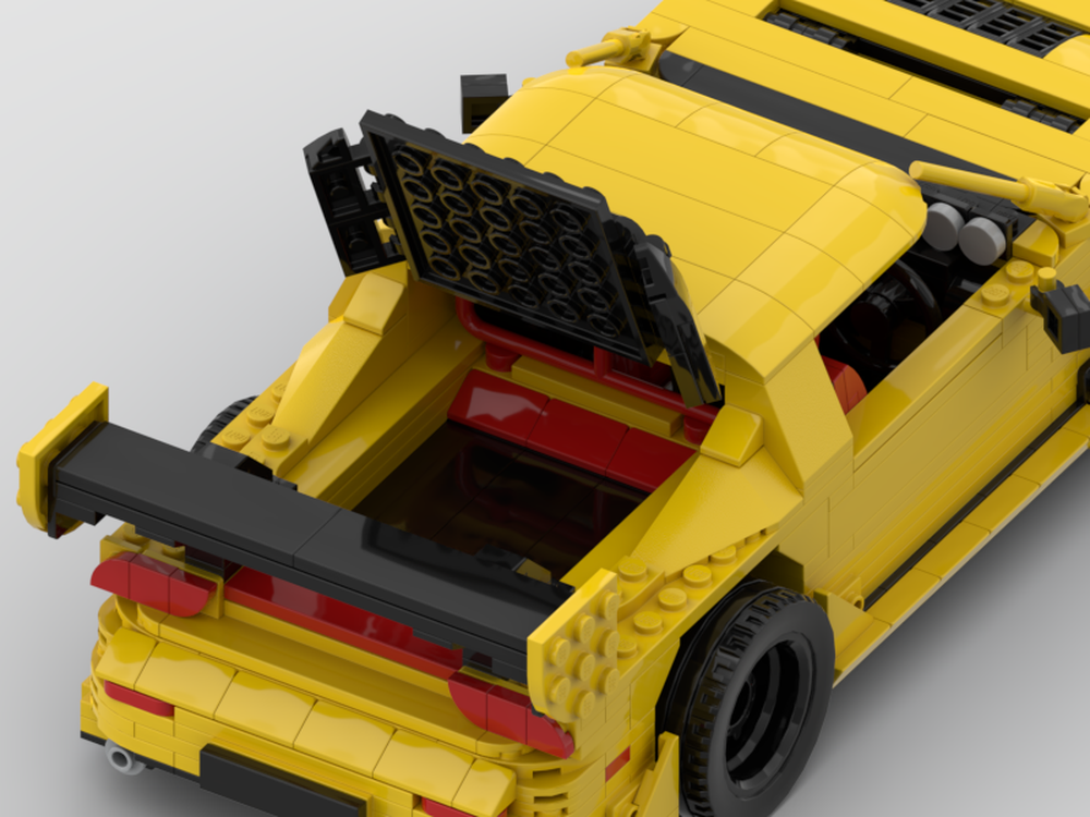 LEGO MOC-265116 Mazda RX7 by legocarbuilder1010 | Rebrickable - Build ...