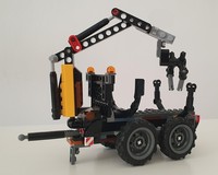 60480 Timber Trailer with Crane
