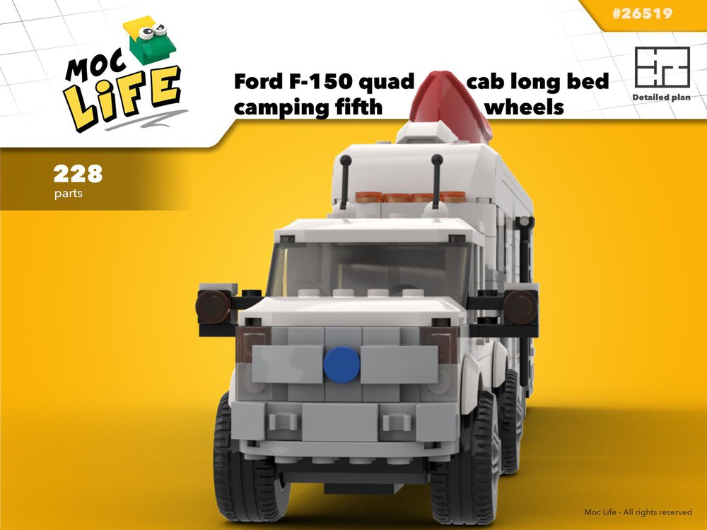 Lego Truck And Fifth Wheel