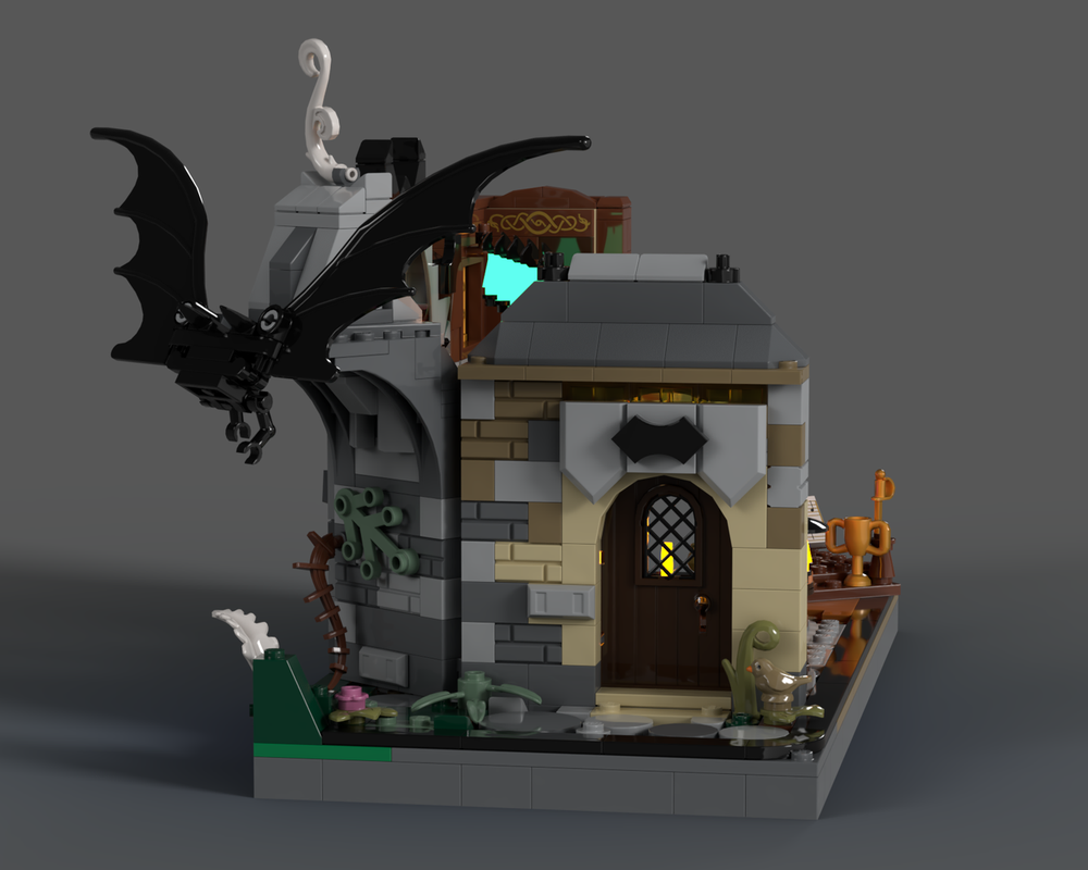 LEGO MOC-265199 Tavern of The Bat by zxql | Rebrickable - Build with LEGO