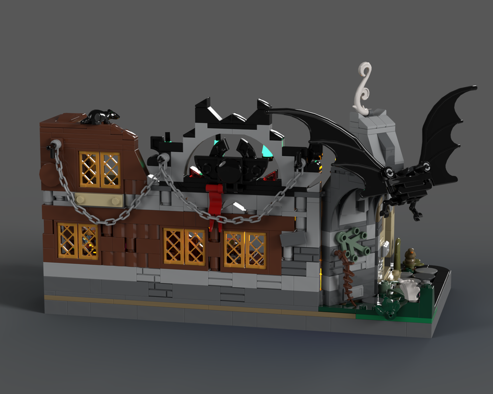 LEGO MOC-265199 Tavern of The Bat by zxql | Rebrickable - Build with LEGO