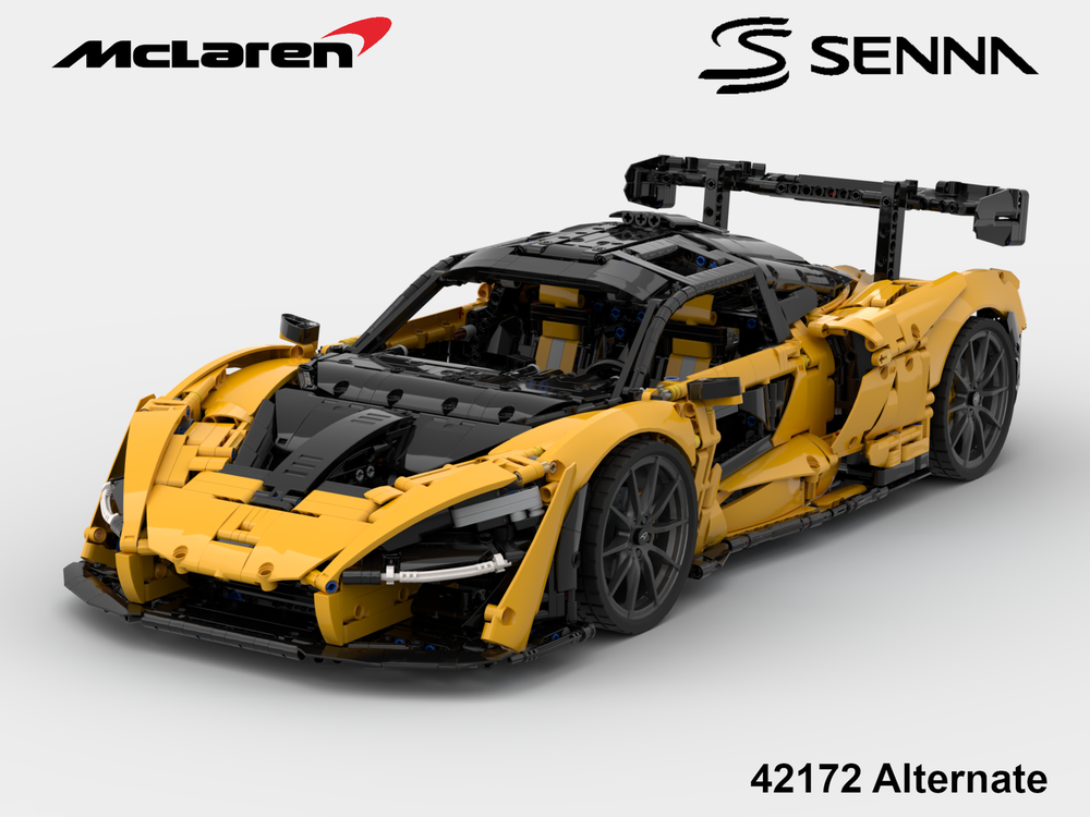 sennaページ LEGO MOC-265207 McLaren Senna (42172) by ConstructionsByDonat