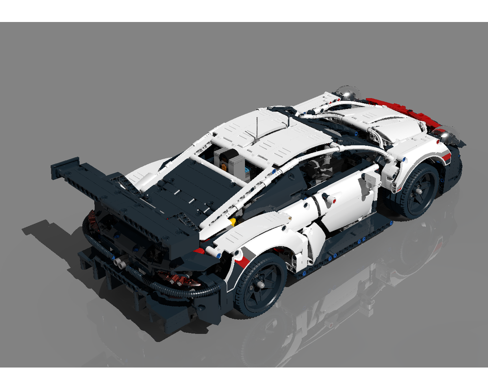 LEGO MOC-265226 42096 + 42095 + 88004 = 911 RSR RC Mod by Lego3Designer ...