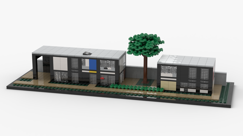 LEGO 1949 - Eames house | - Build with LEGO