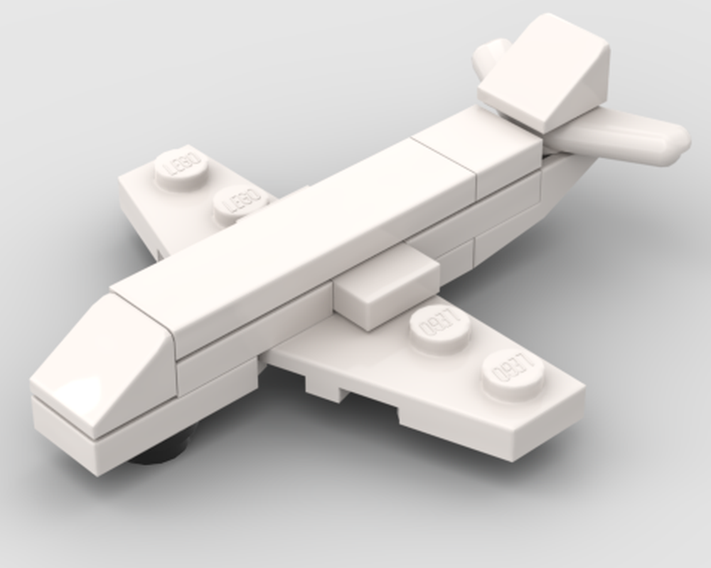 LEGO MOC-265424 Mini Airplane by ethanunboxed | Rebrickable - Build ...