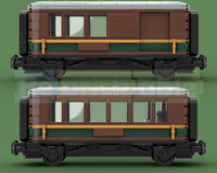 LEGO 60511 Passenger Coach DELUXE Upgrade & Mail Variant