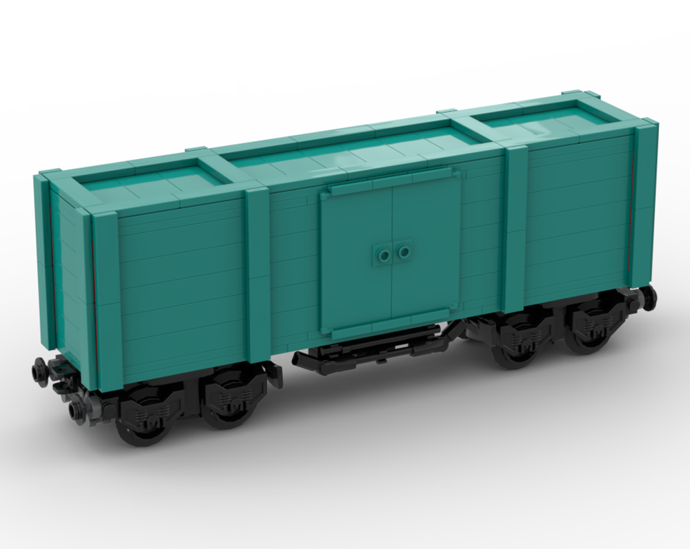 LEGO MOC-265692 Freight Train Boxcar by BrickBrain29 | Rebrickable ...