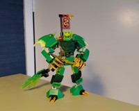 Lloyd's green forest dragon mech