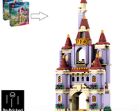 Beauty & The Beast Castle Alternate build of 2x43289