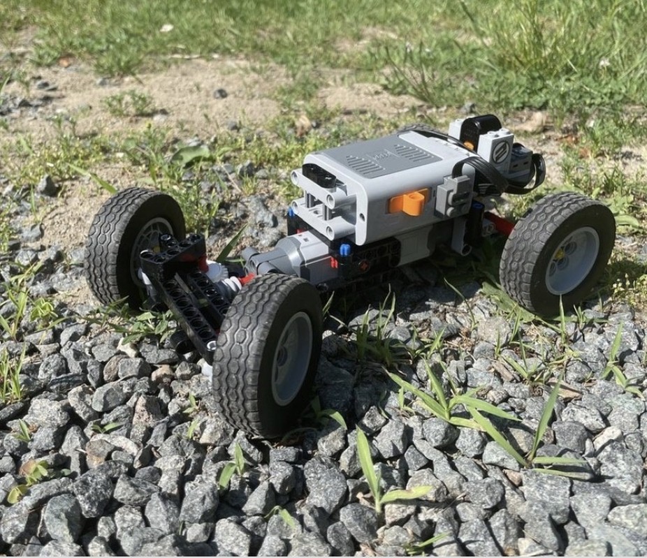 LEGO MOC-265834 Simple lego rc car by Technic 54 | Rebrickable - Build ...