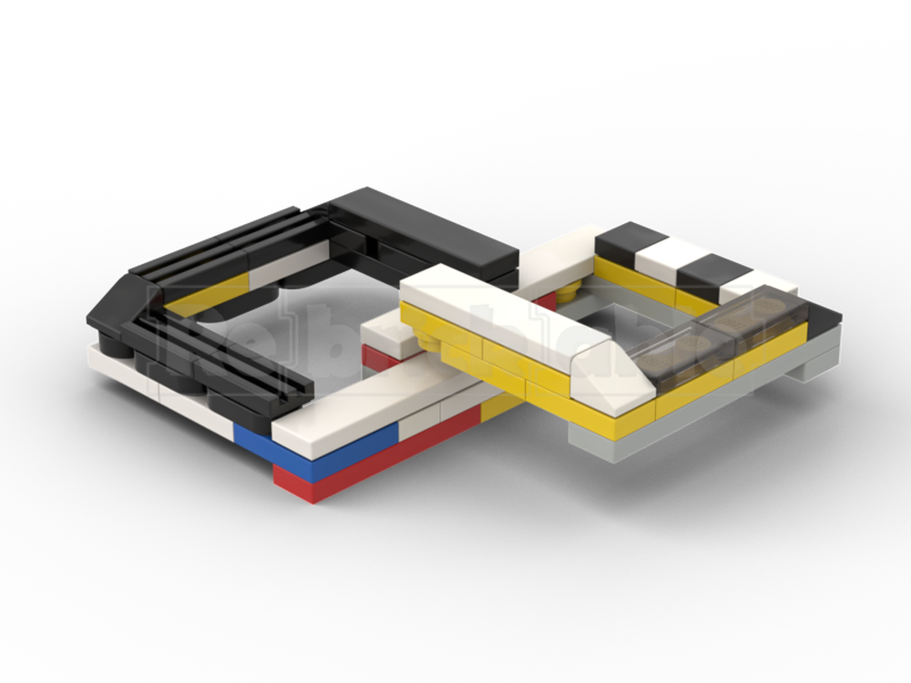 LEGO MOC-265848 The Rings Puzzle by BuildingByTheBrick | Rebrickable ...