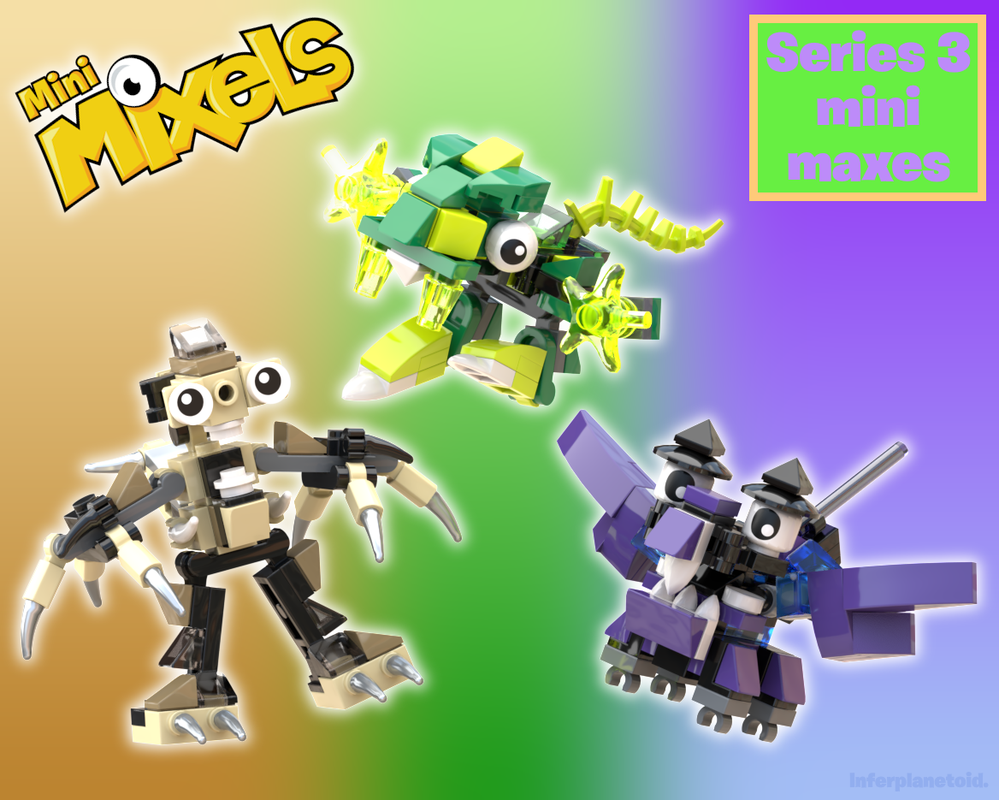 LEGO MOC-265850 Mini mixels - Series 3 mini maxes by Jaip | Rebrickable ...