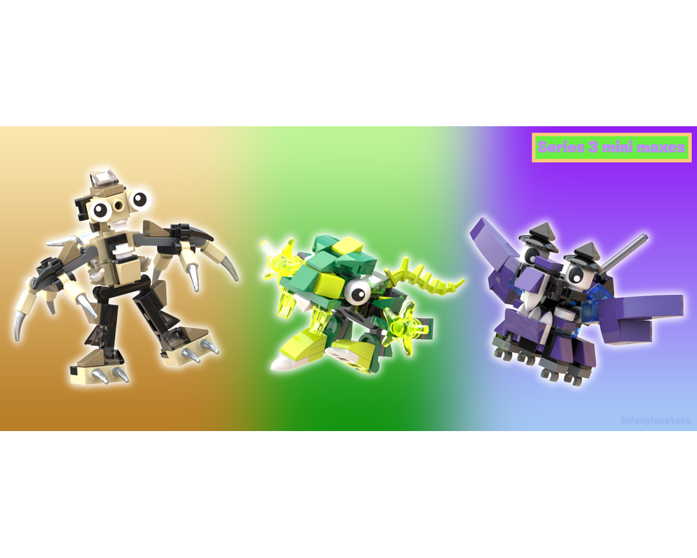LEGO MOC-265850 Mini mixels - Series 3 mini maxes by Jaip | Rebrickable ...