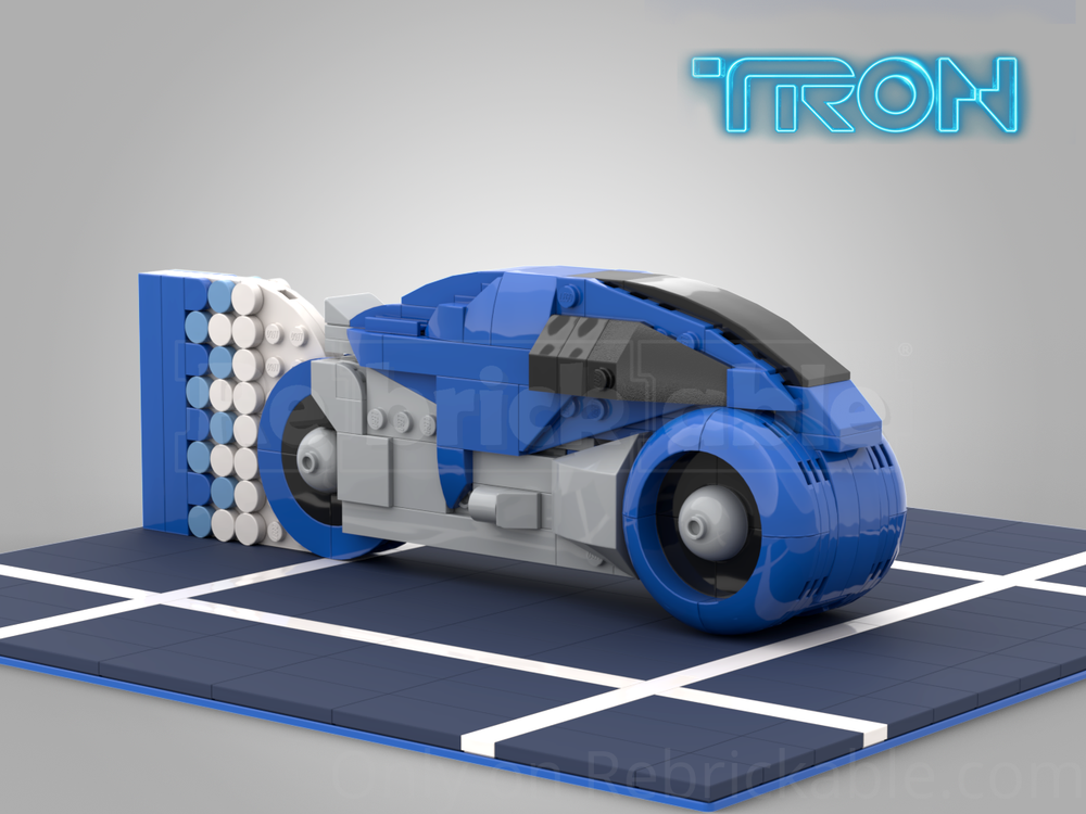 LEGO MOC-265895 TRON Lightcycle (1982) Update by abracada_brick ...