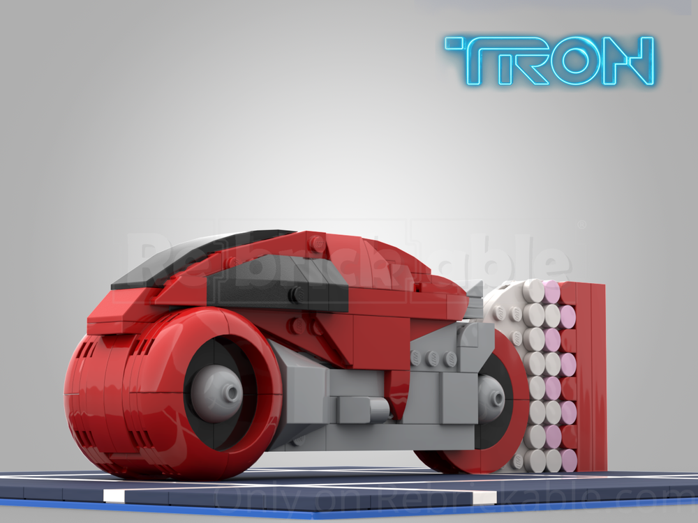 LEGO MOC-265895 TRON Lightcycle (1982) Update by abracada_brick ...