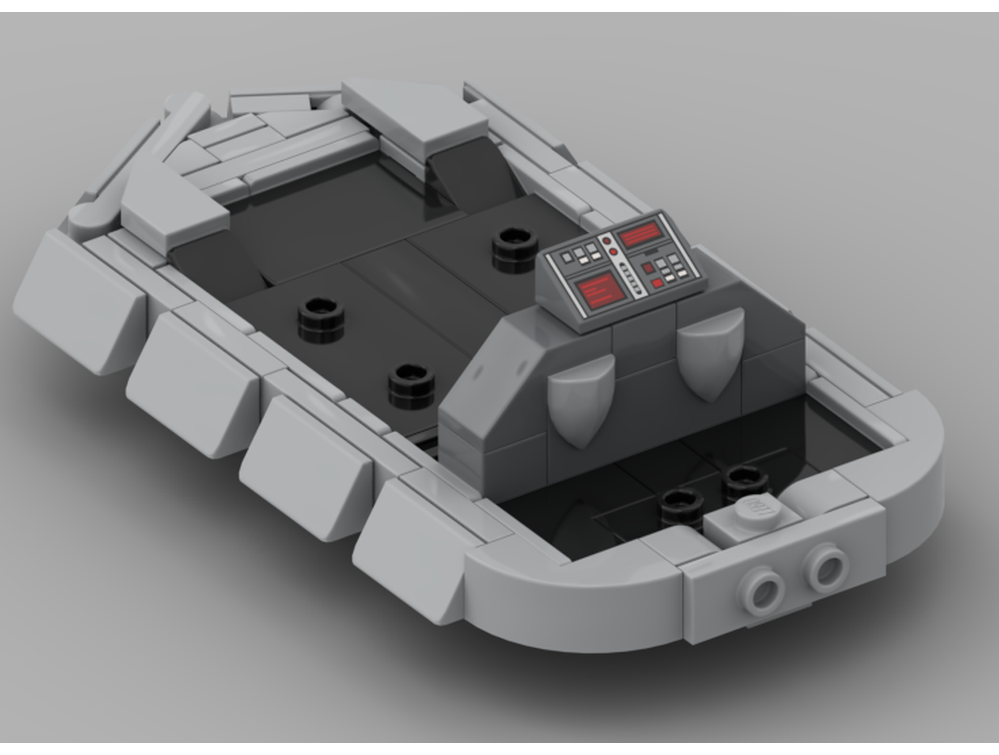 LEGO MOC-266049 Lilliac repulsorcraft by Krieg_15 | Rebrickable - Build ...