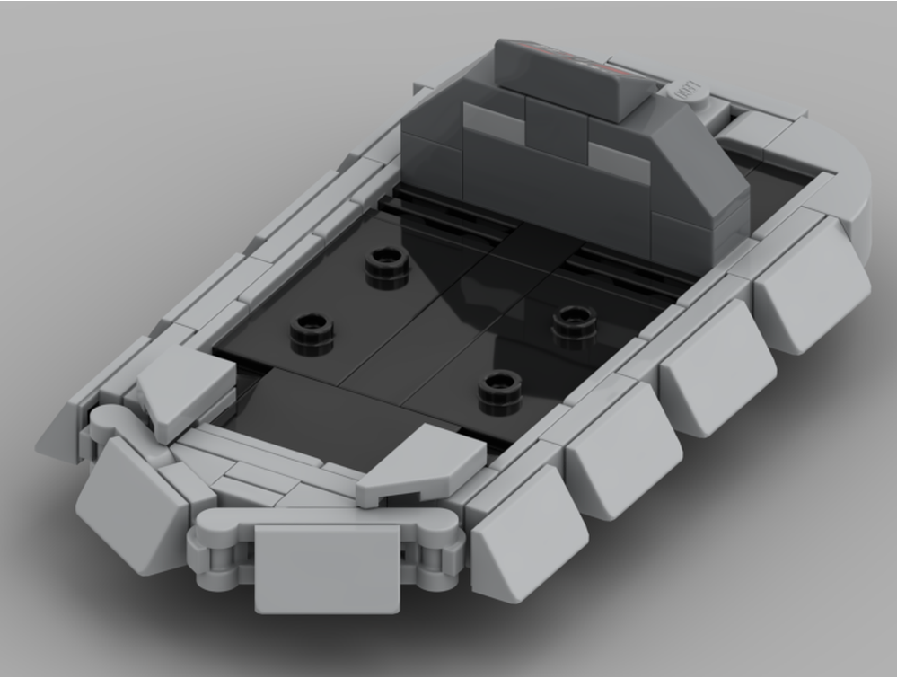 LEGO MOC-266049 Lilliac repulsorcraft by Krieg_15 | Rebrickable - Build ...
