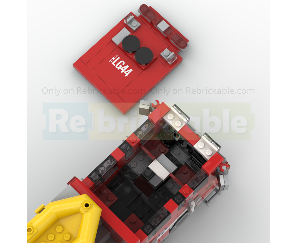 LEGO MOC-266082 2015 Pierce Saber SDFR Lifeguard Rescue 44 by Silver ...